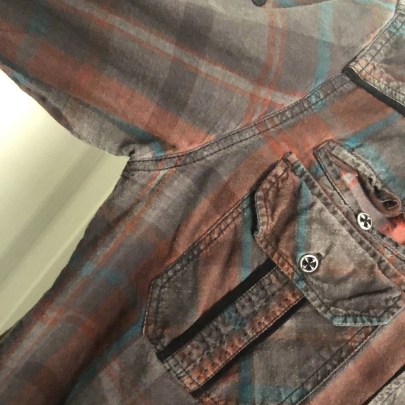 Affliction button down shirt - Picture 10 of 14